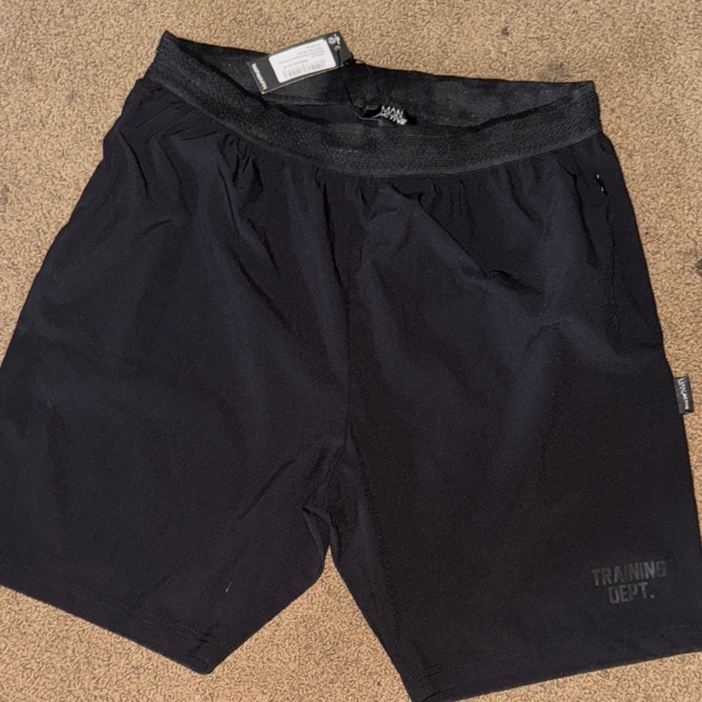 Boohoo Men's Black Training Shorts